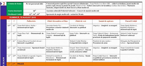 Programul Festivalului de Artă Medievală Ștefan cel Mare Suceava 2018