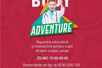 O expoziție interactivă și educativă despre corpul uman, la Iulius Mall Suceava