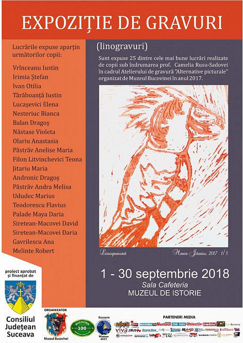 Expoziție de linogravuri la Muzeul de Istorie