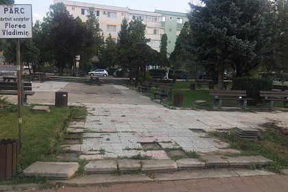 Cum arată Parcul Vladimir Florea, de lângă Policlinica Areni, după modernizare