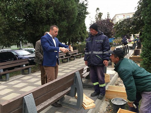 Cum arată Parcul Vladimir Florea, de lângă Policlinica Areni, după modernizare