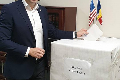 Viceprimarul Sucevei, Lucian Harșovschi, vot din Statele Unite ale Americii, la referendum