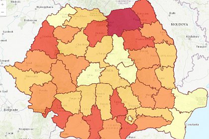 Votul pe judete, la referendum - foto Hotnews.ro