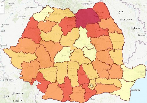 Votul pe judete, la referendum - foto Hotnews.ro