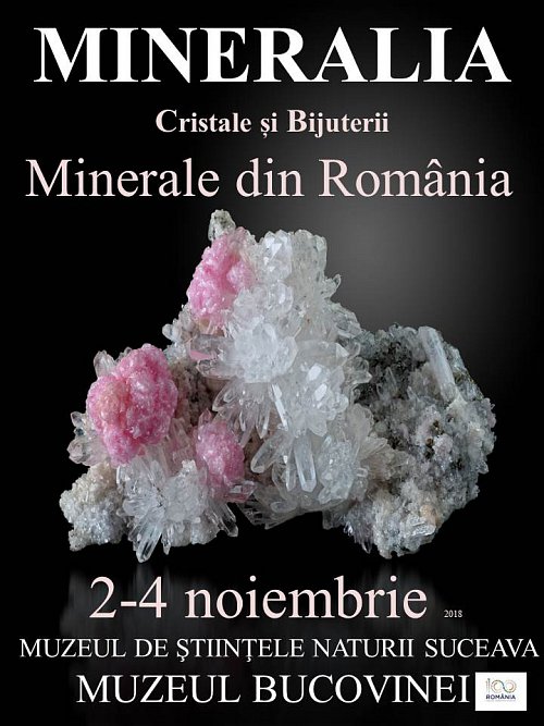 Flori de mină și pietre spectaculoase, la Minerialia - Minerale din România