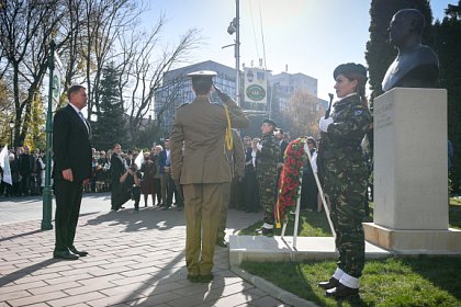 Președintele României, Klaus Iohannis: "Pentru o zi, Cetatea de Scaun a Sucevei este centrul României"