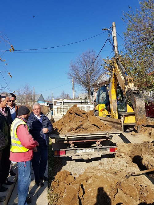 Extinderea gazului metan în Burdujeni Sat a demarat în forță