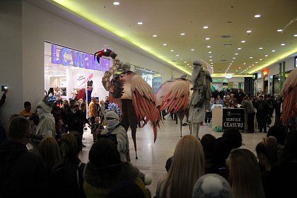 Creaturi gigantice, apariții misterioase, iluzii optice și oferte la cumpărături - surprizele pentru aniversarea celor 10 ani de Iulius Mall Suceava