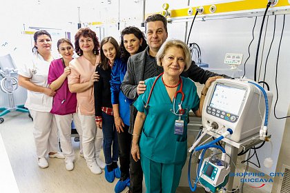 Shopping City Suceava a donat un ventilator de suport respirator Spitalului Județean