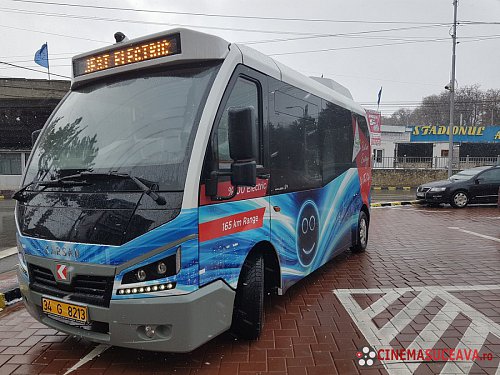 Autobuzul Karsan Jest Electric adus în probe la Suceava 2