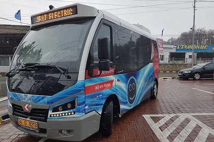 Autobuzul Karsan Jest Electric adus în probe la Suceava 2