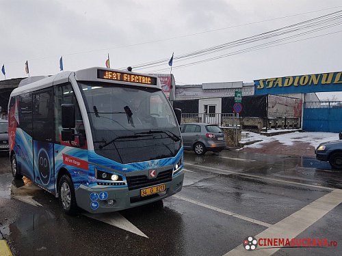 Autobuzul Karsan Jest Electric adus în probe la Suceava