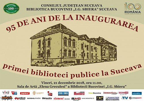 95 de ani de la inaugurarea primei biblioteci publice din Suceava