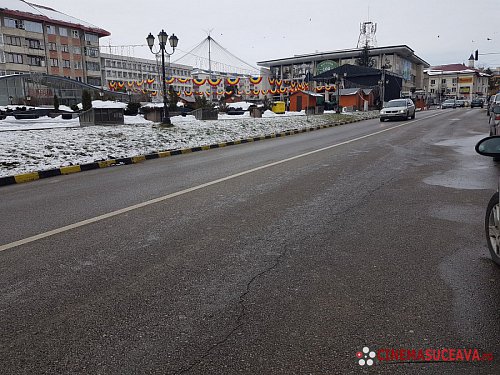 Străzi închise circulației rutiere în zona centrală a Sucevei